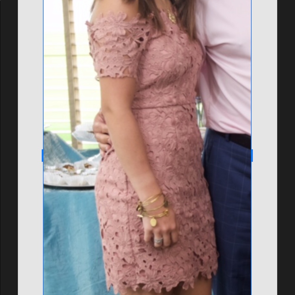 Design lab lord & Taylor dress light pink size S